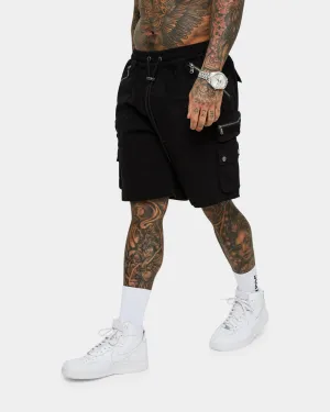 Saint Morta Shorts Cargo Désolation Noir