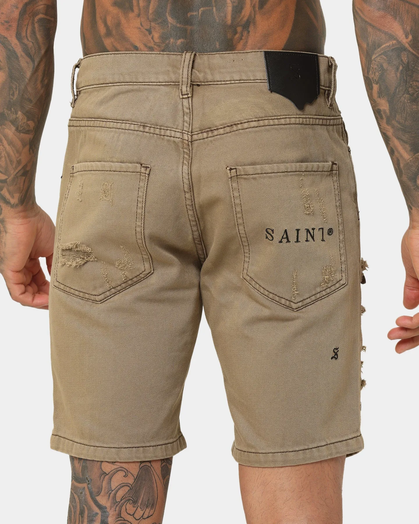Short Saint Morta Destroyer vieilli marron