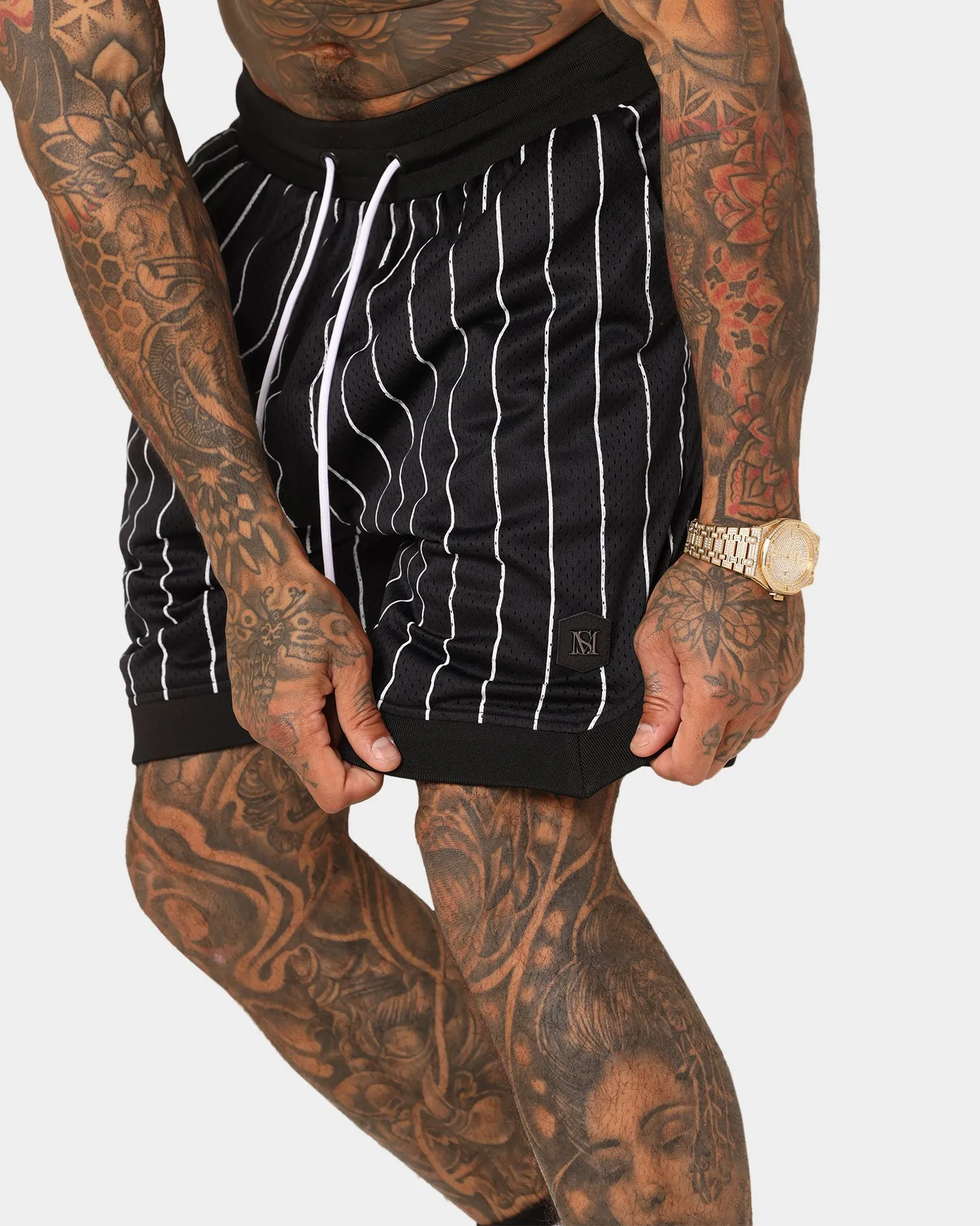 Short de Basket d'Exhibition Saint Morta Noir