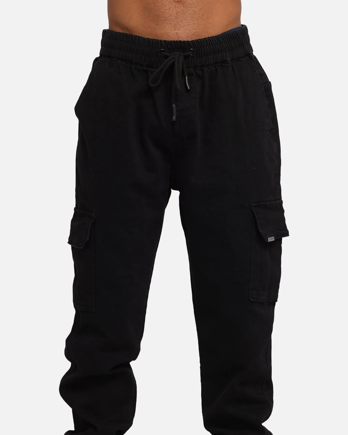 Saint Morta Jogger Cargo Gothique Ombre Noire