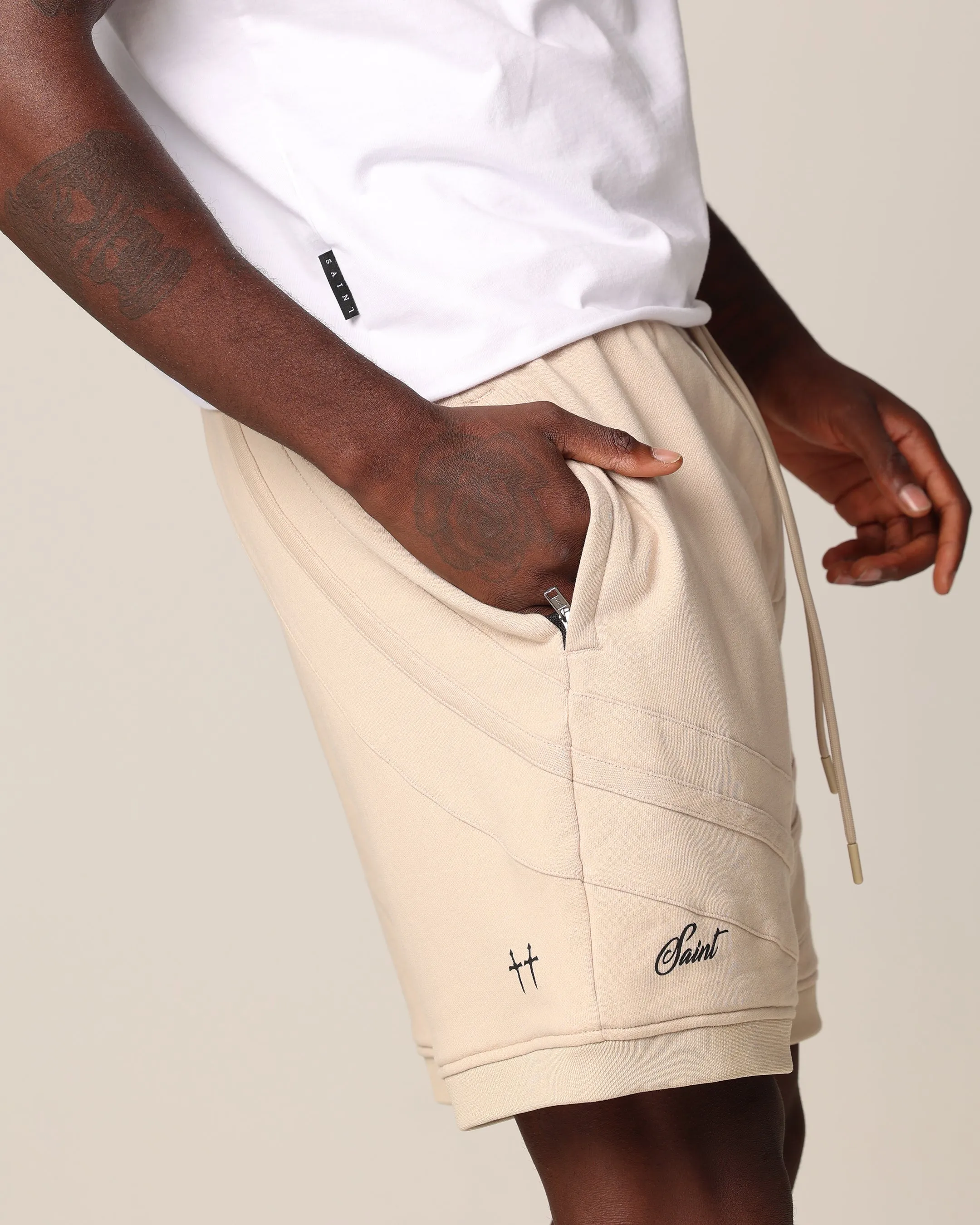 Saint Morta Homebase Shorts en Polaire Pierre