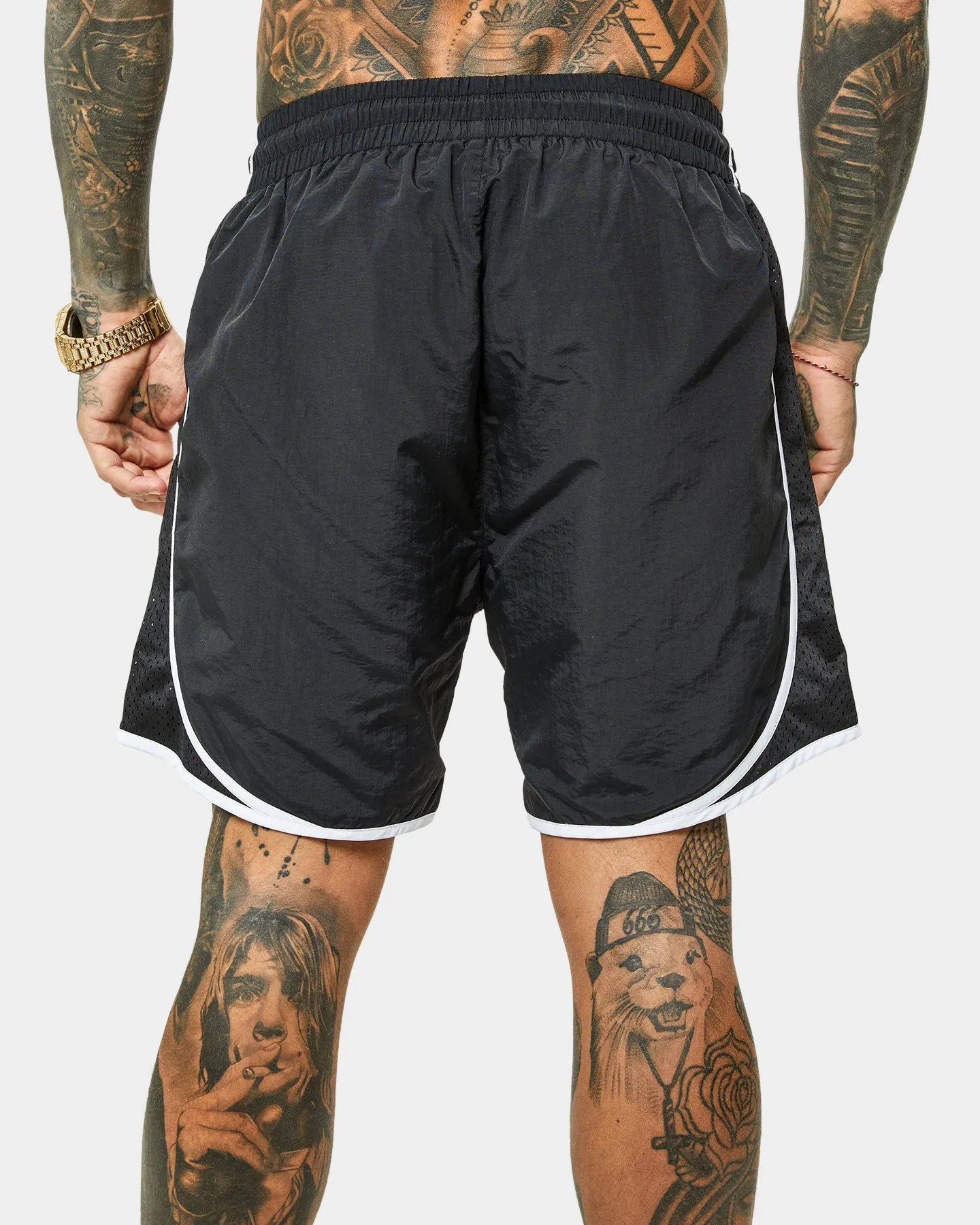 Short de course vintage Saint Morta Icarus Noir