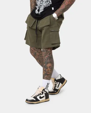 Short cargo d'infanterie Saint Morta vert armée