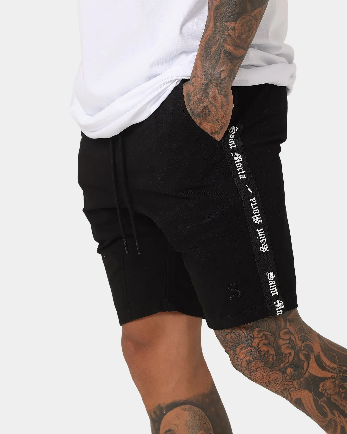 Saint Morta Sport X Shorts de Marche Noir