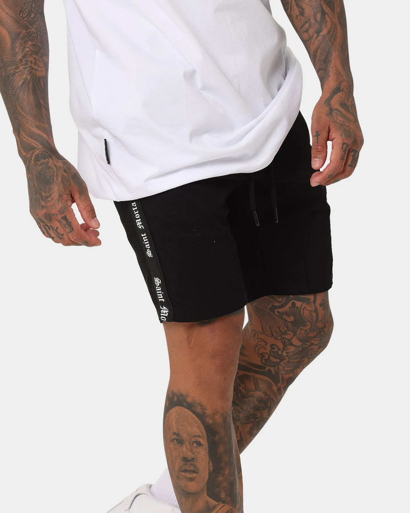 Saint Morta Sport X Shorts de Marche Noir