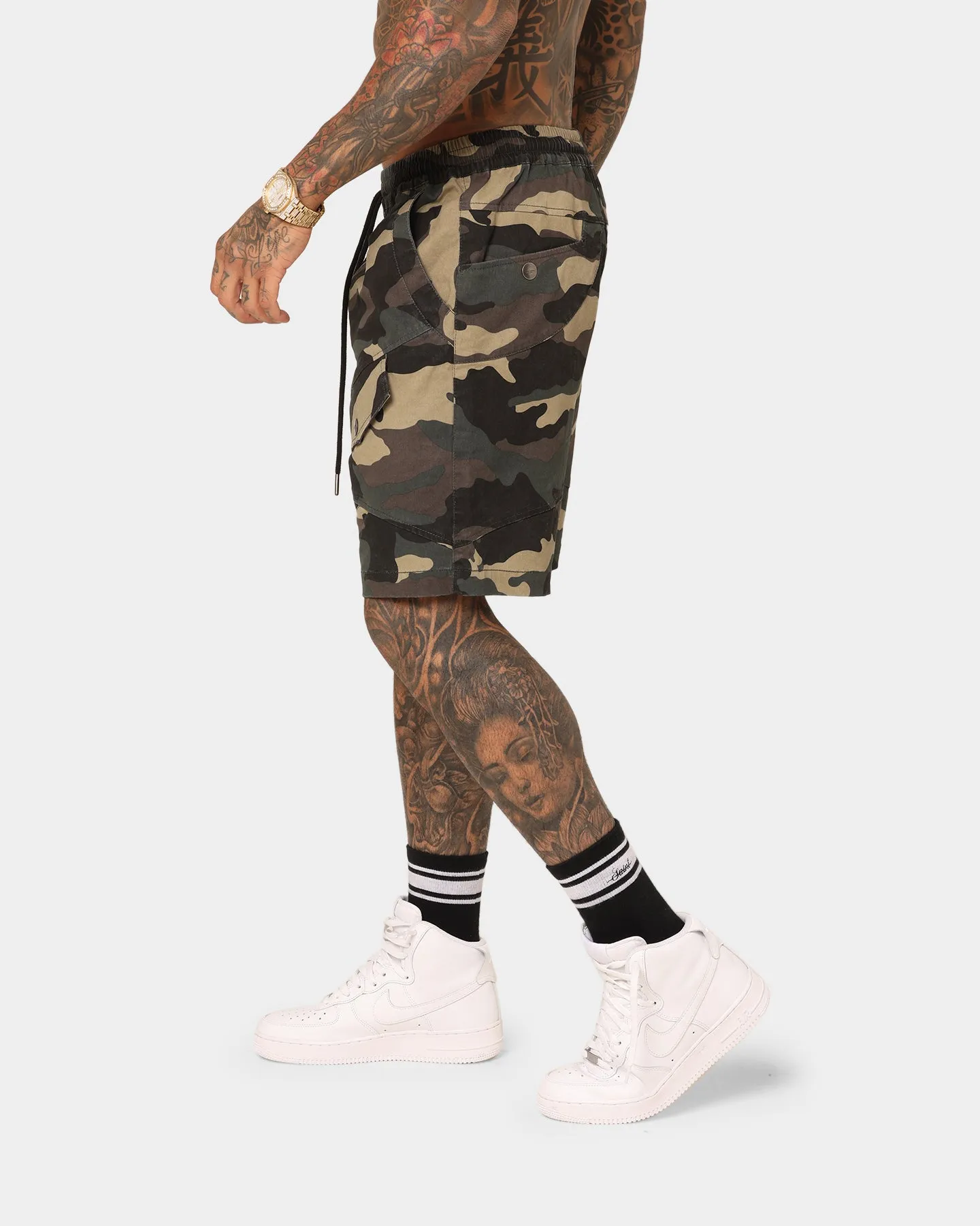 Short de cargo Saint Morta Syndicate en camouflage