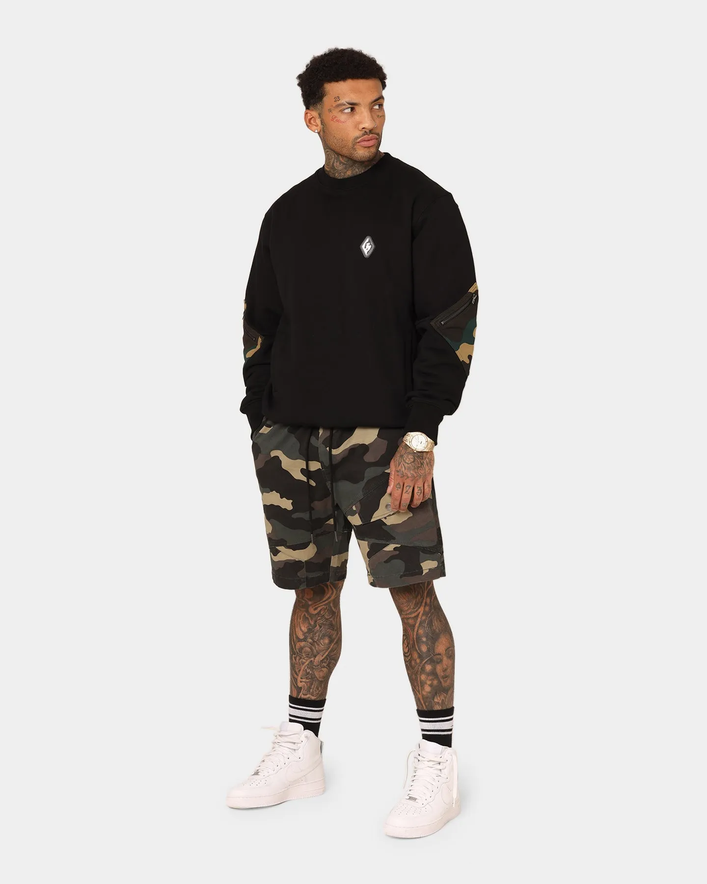 Short de cargo Saint Morta Syndicate en camouflage
