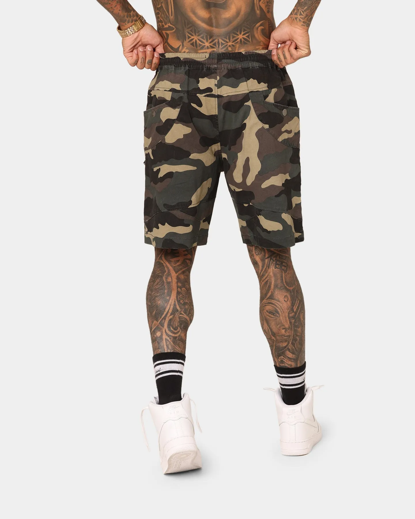 Short de cargo Saint Morta Syndicate en camouflage