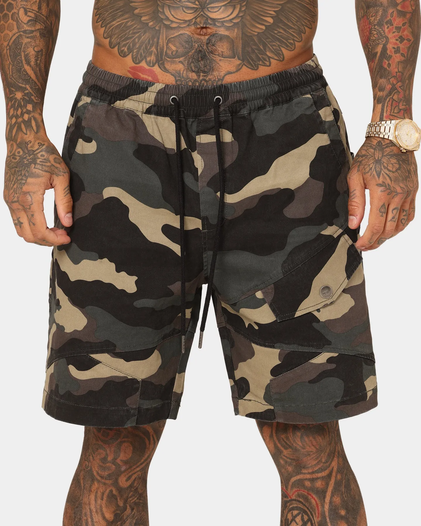Short de cargo Saint Morta Syndicate en camouflage
