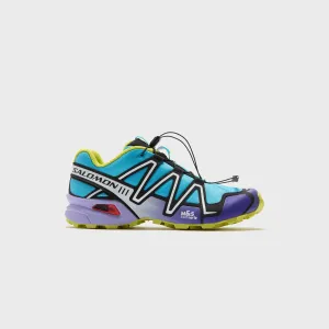 Salomon Speedcross 3 - Aquarius / White / Liberty Anti-Odor Mesh Range Of Motion