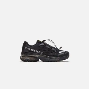 Stretchable Leather Slim Fit Oxford Salomon Xt-4 Og - Black / Ebony / Silver Metallic