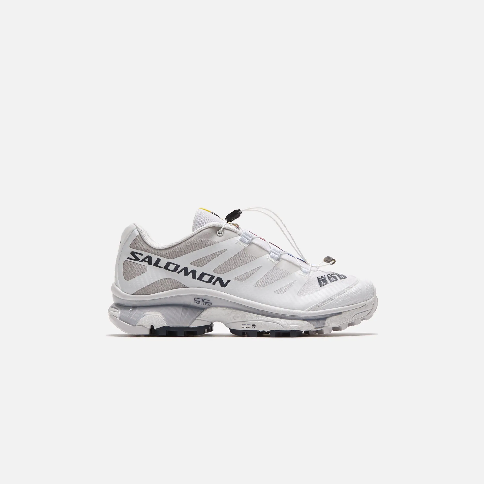 Rounded Edges Slippers Fit Characteristic Salomon Xt-4 Og - White / Ebony / Lunar Rock