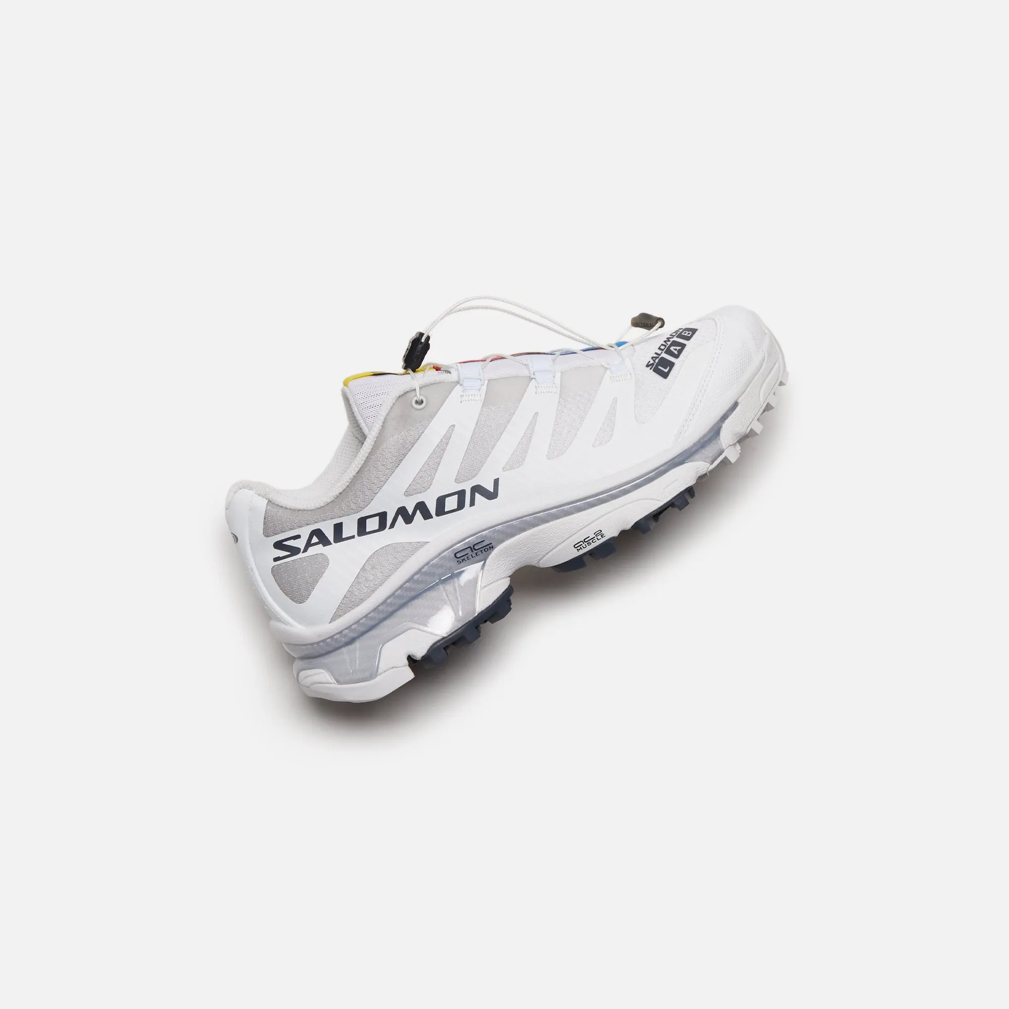 Canvas Comfort Sandal Soles Salomon Xt-4 Og - White / Ebony / Lunar Rock