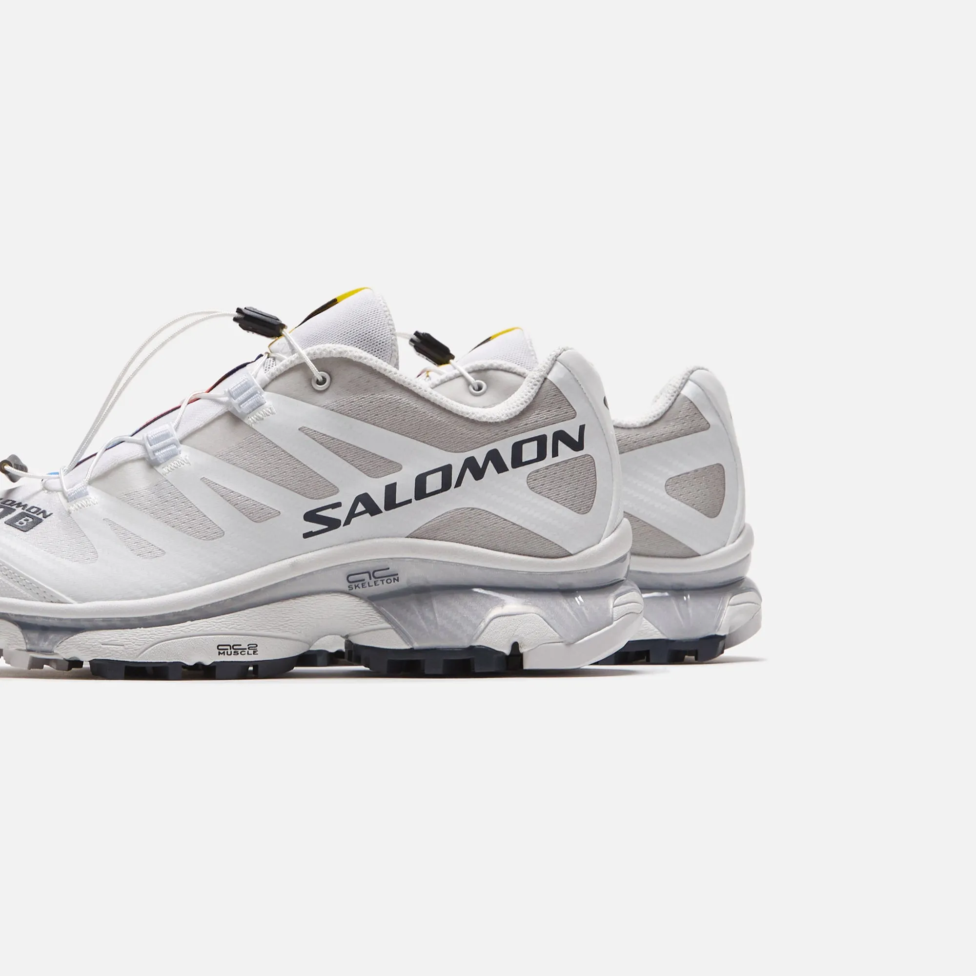 Salomon Xt-4 Og - White / Ebony / Lunar Rock Translucent Heels