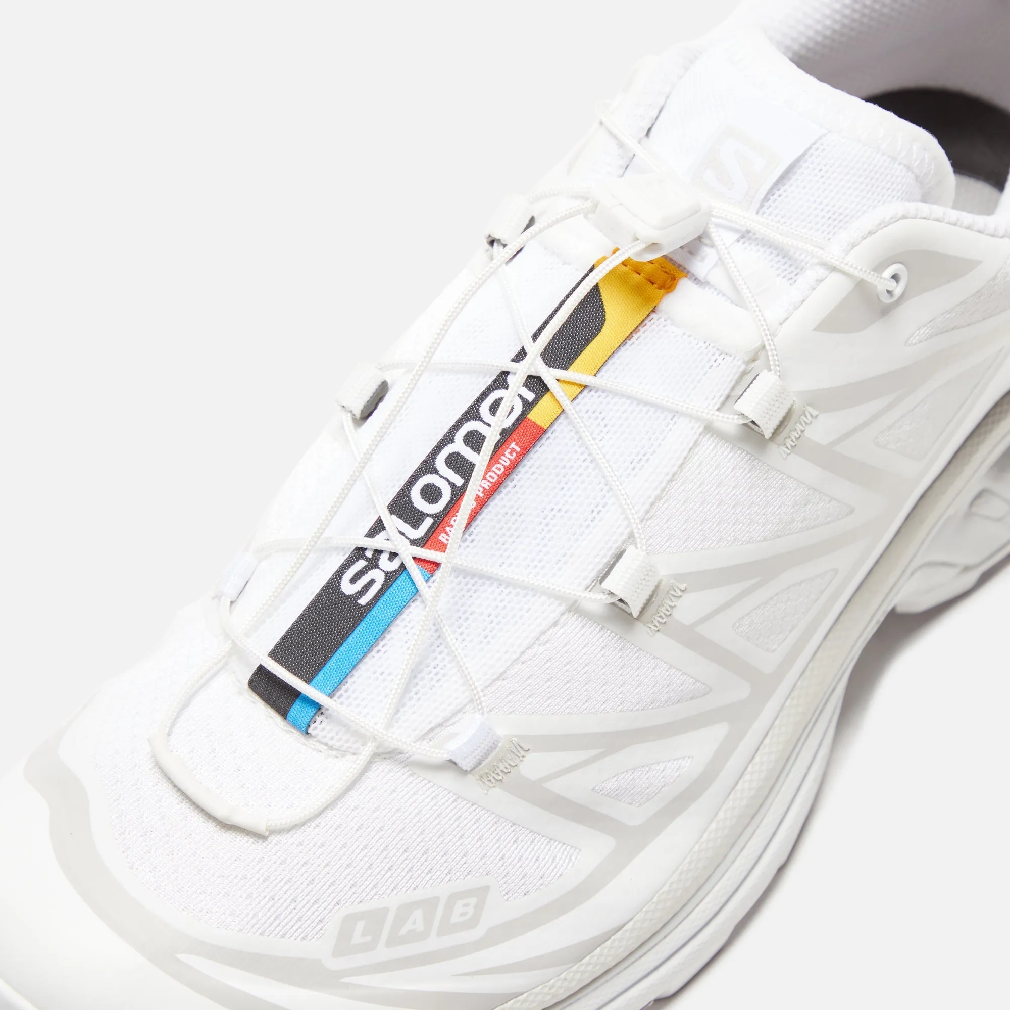 Salomon Xt-6 Adv - White / Lunar Rock Sandal Painting