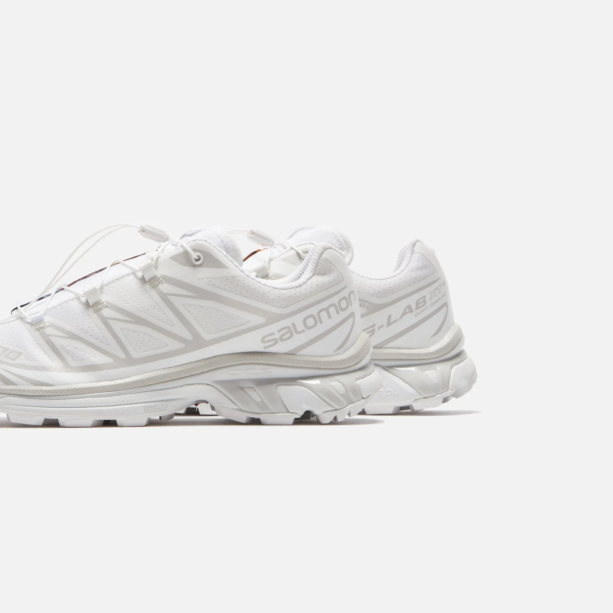 Salomon Xt-6 Adv - White / Lunar Rock Efficient Movement