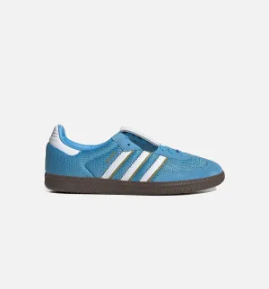 Platform Sole Comfortable Buckle Up Ballet Flats Samba Lt Mens Lifestyle Shoe - Blue/White/Gum