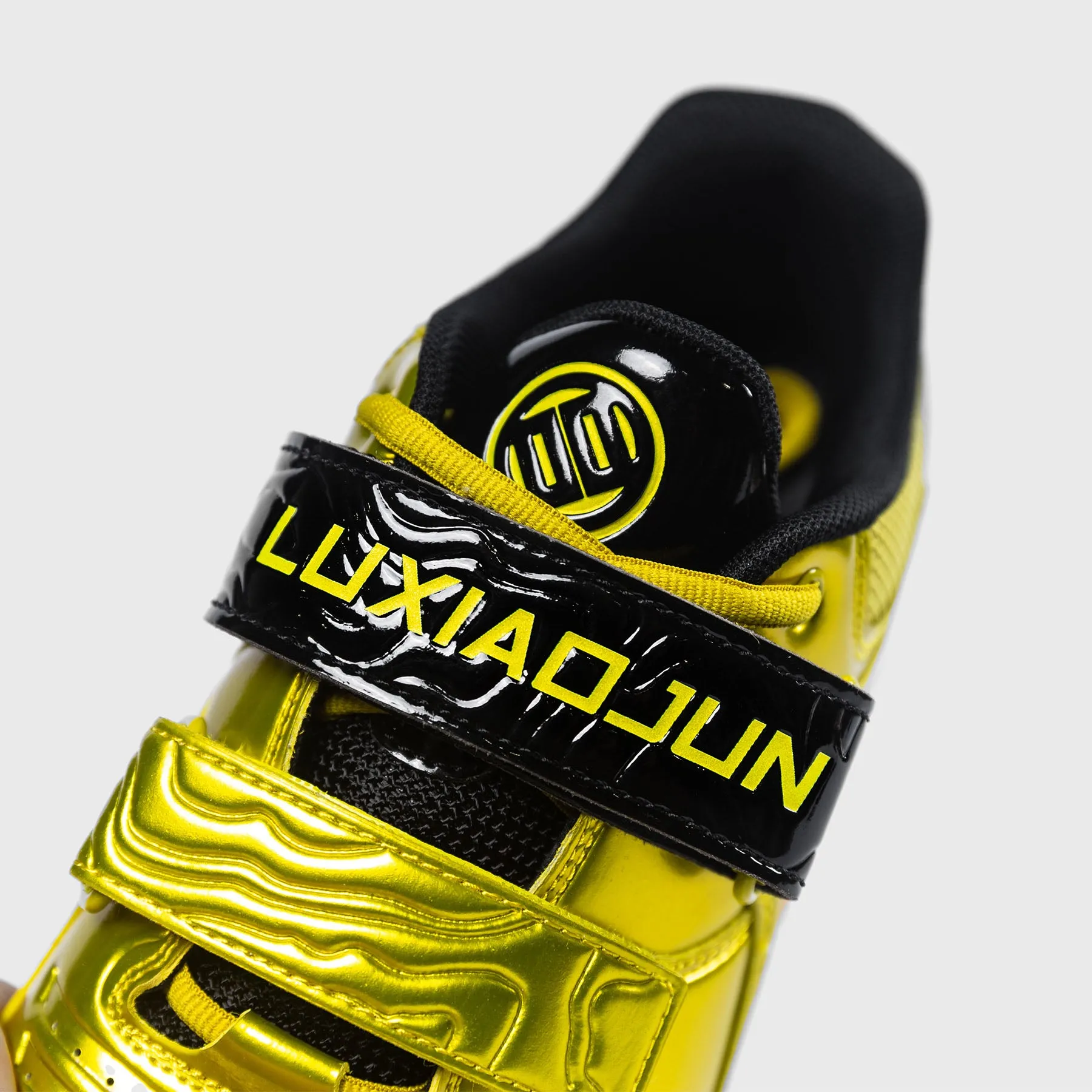 Lu Xiaojun - Weightlifting Shoes - Gold Optimal Movement Feature Hardwearing Quality