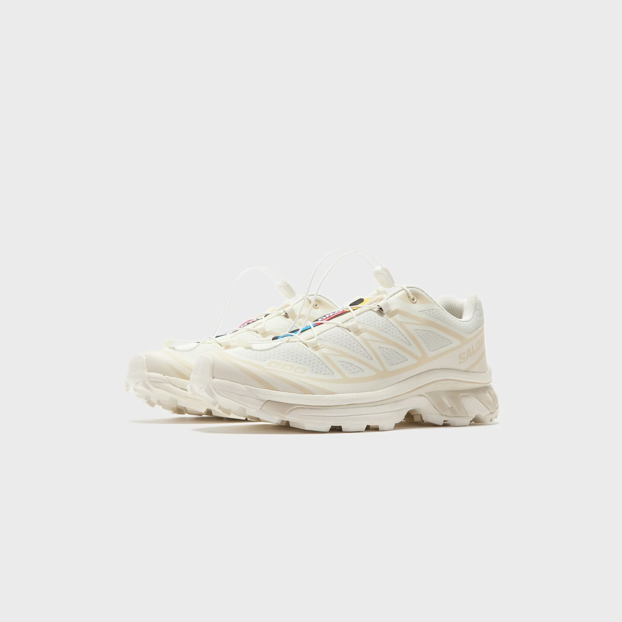 Breathable Surface Material Design Physically Salomon Xt-6 - Vanilla Ice / Vanilla Ice / Almond Milk