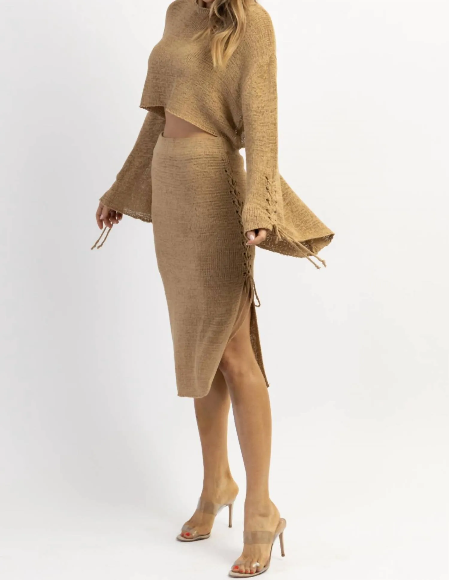 Ensemble Jupe Santa Luz en Moka