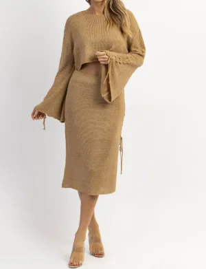 Ensemble Jupe Santa Luz en Moka