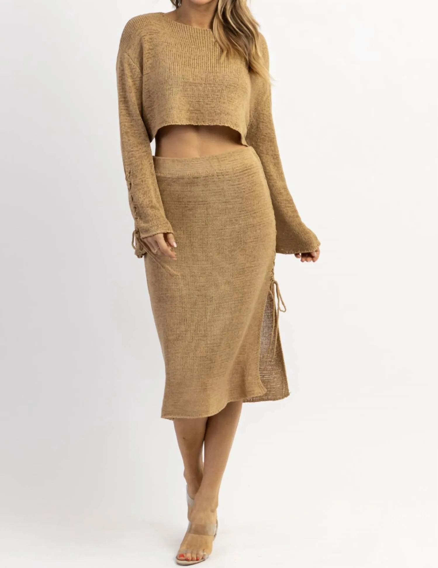 Ensemble Jupe Santa Luz en Moka