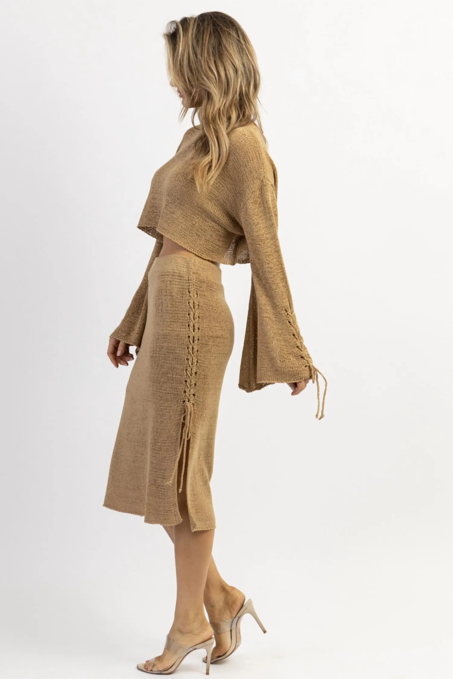 Ensemble Jupe Santa Luz en Moka