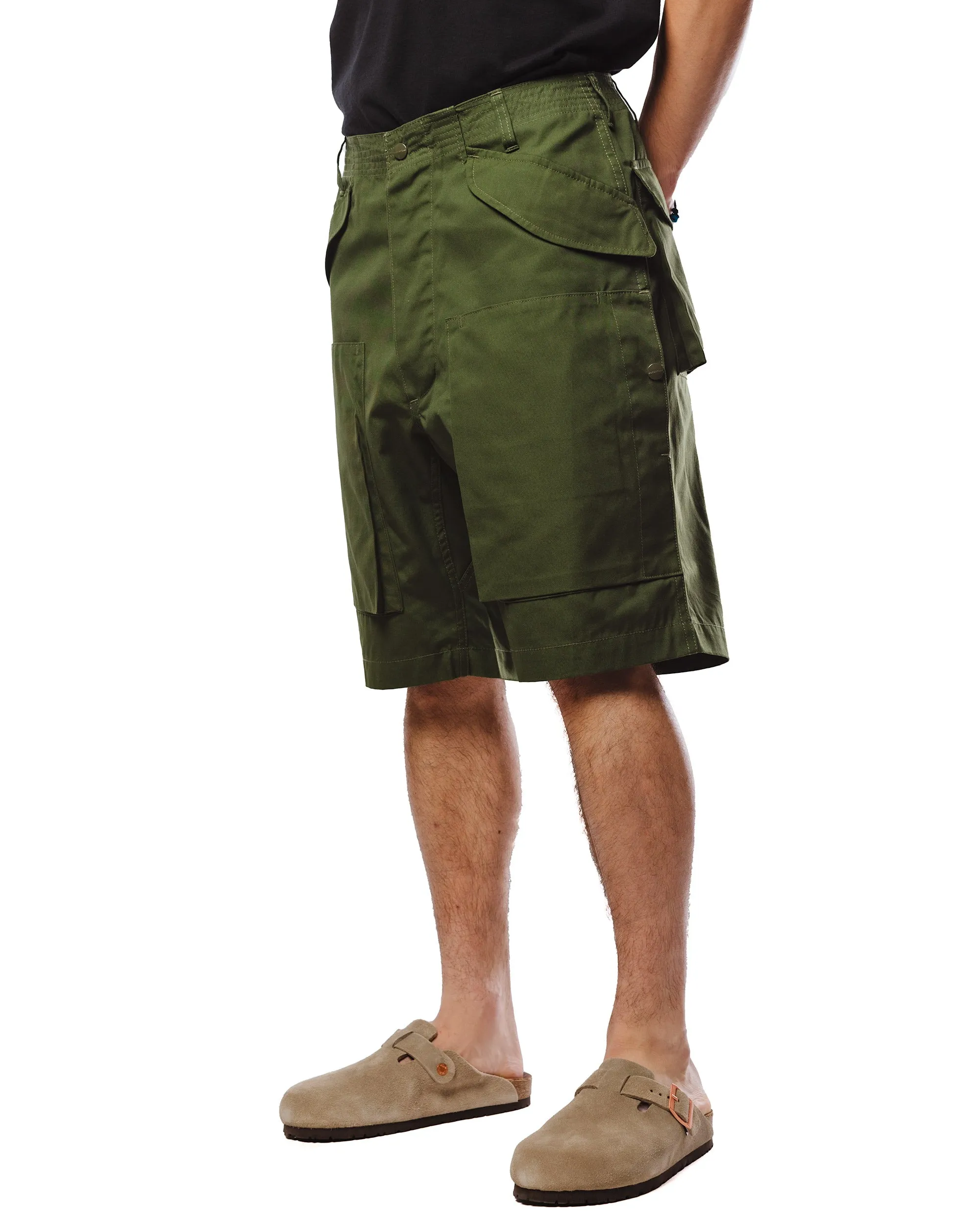 Sassafras D/C Armor Pants 1/2 Weather Olive Hood With High-Quality Materials Soft Inner Lining