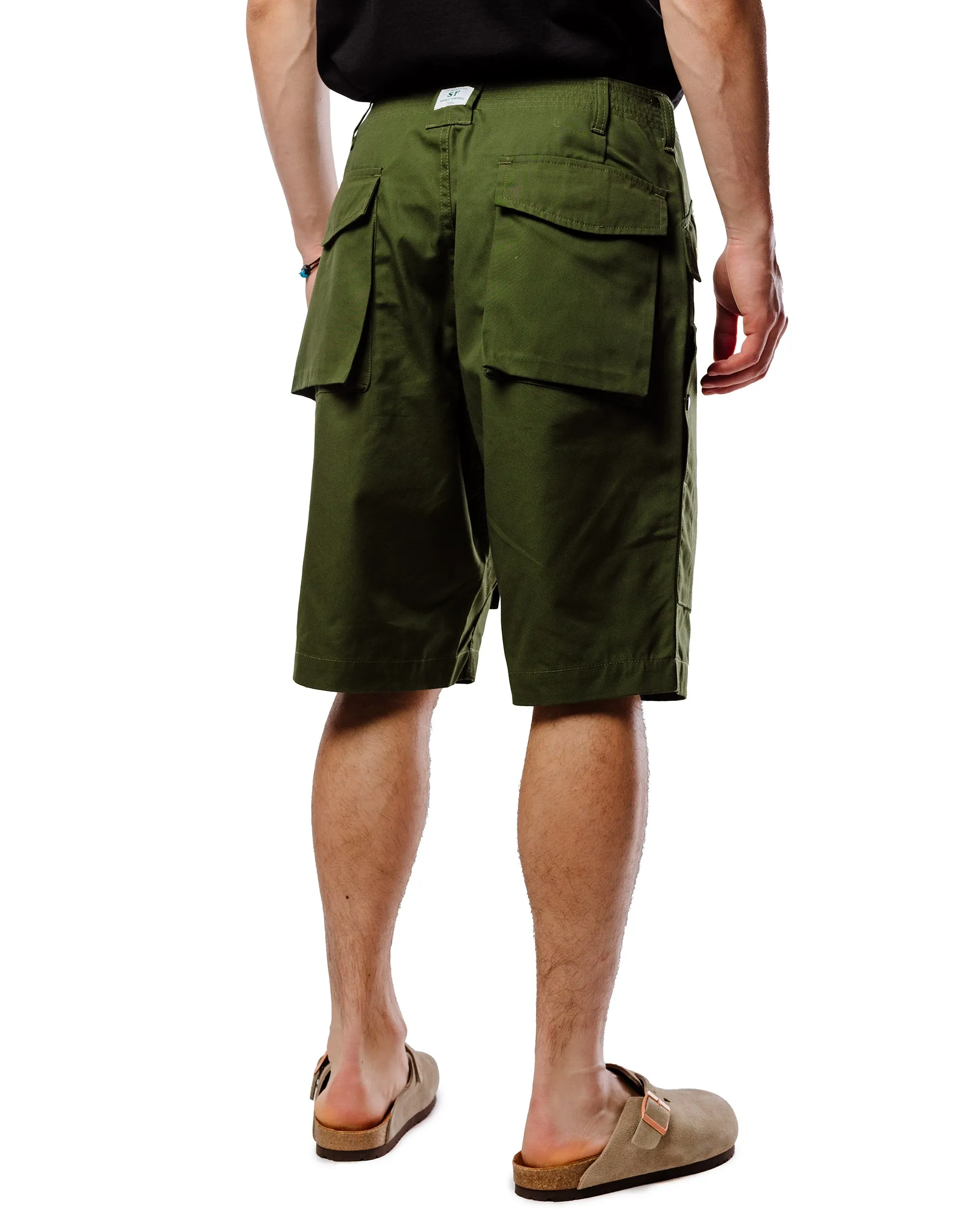 Sassafras D/C Armor Pants 1/2 Weather Olive Close