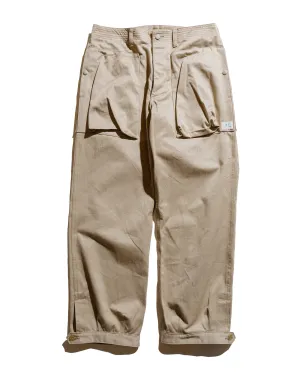 Sassafras Digs Crew Pants 4/5 41Khaki Chino Khaki Warm Touch Supplementation