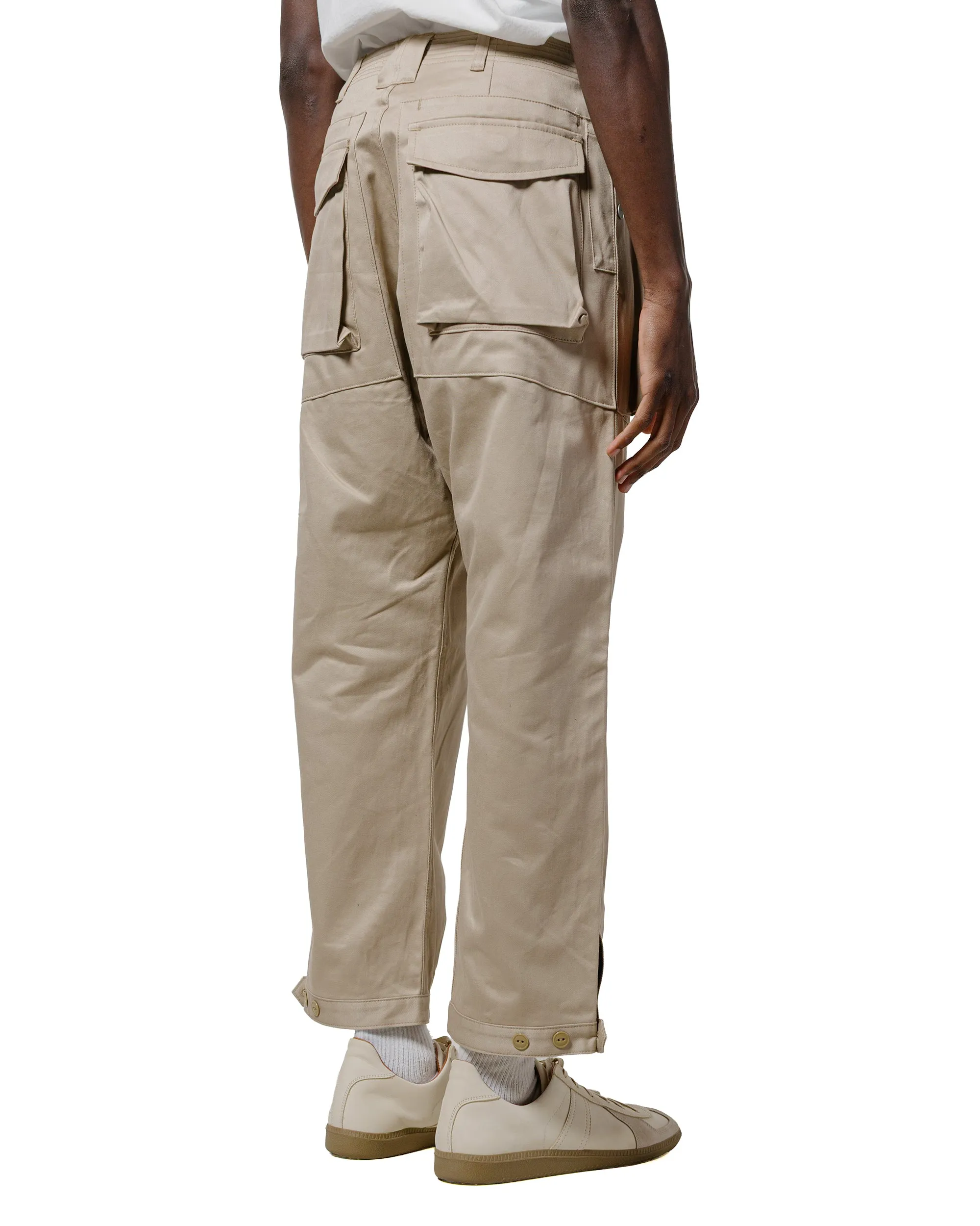 Sassafras Digs Crew Pants 4/5 41Khaki Chino Khaki Narrow Width Cement