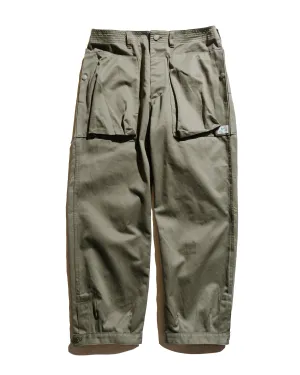 Sassafras Digs Crew Pants 4/5 41Khaki Chino Olive Tailored Feature Comfortable Trendy