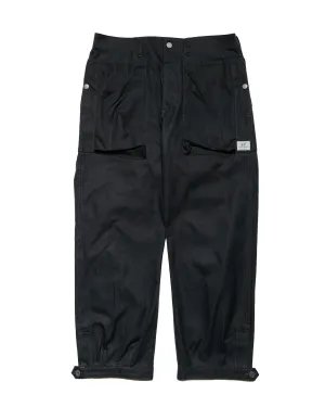 Sassafras Digs Crew Pants 4/5 Duck Canvas Charcoal Comfortable Drinkinging Heels