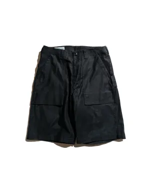Wonderful Feeling Sassafras F.S Cultivator Pants 1/2 Back Satin Black