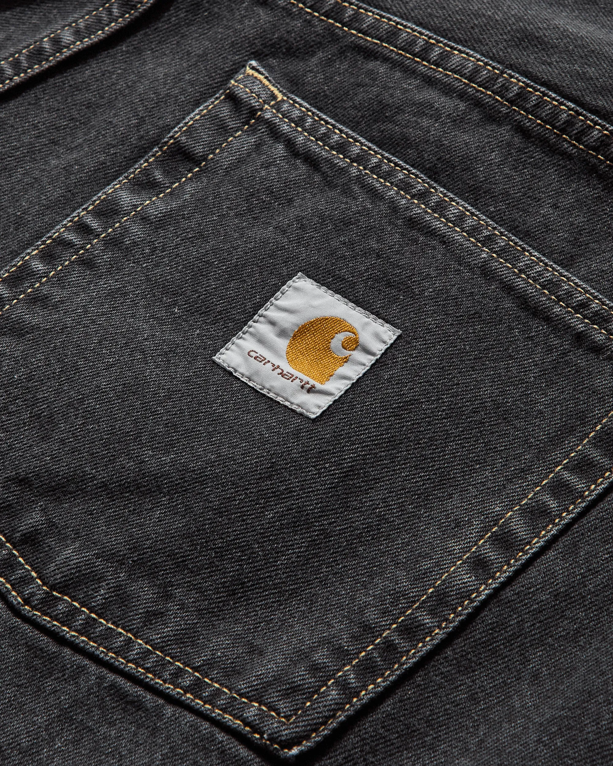 Bell Sleeve Men'S Brandon Pants Black (Stone Washed)