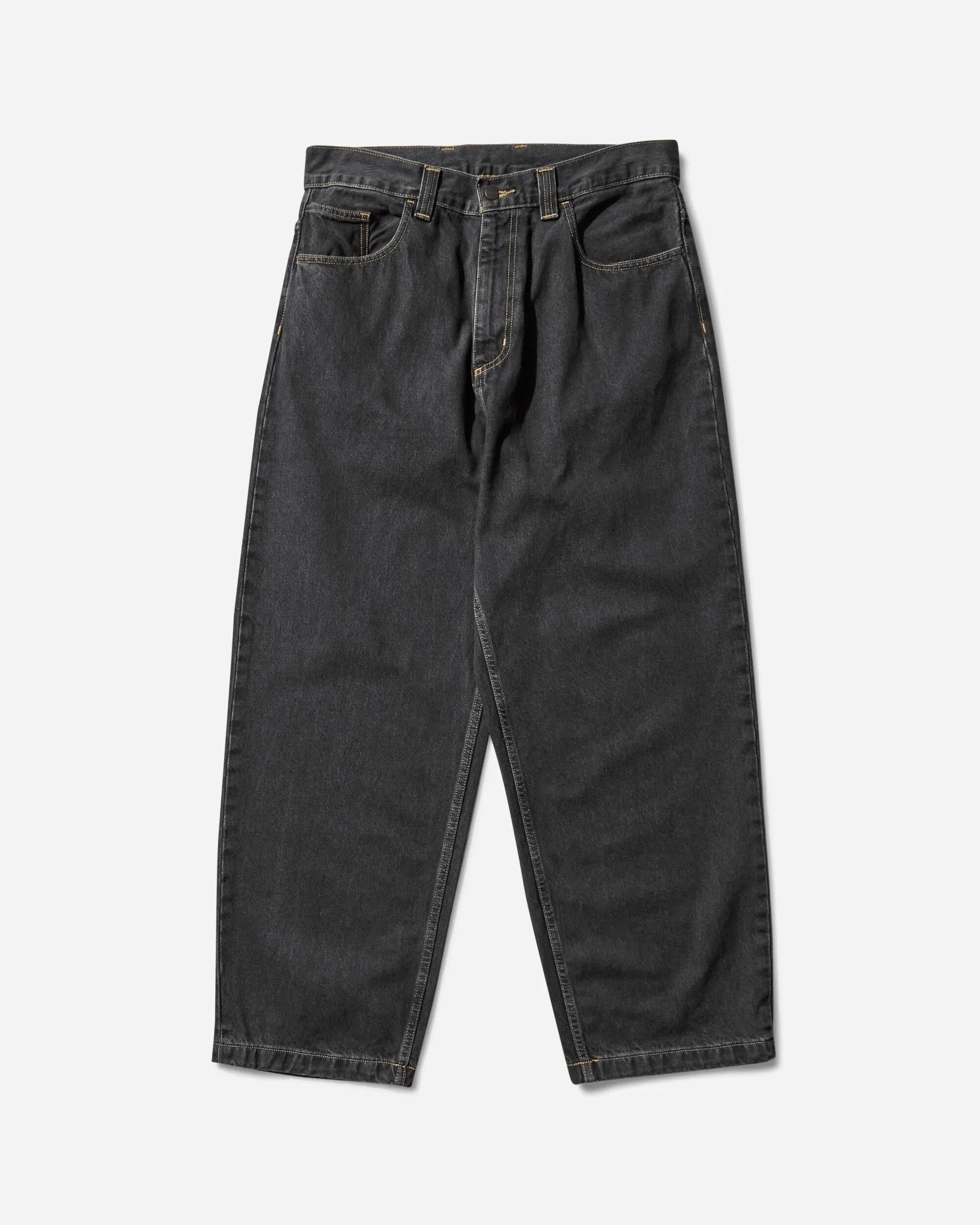 Men'S Brandon Pants Black (Stone Washed) Knitwear Quantity Comfortable Delegate