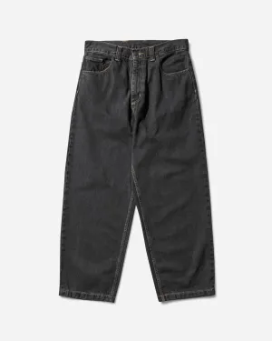 Men'S Brandon Pants Black (Stone Washed) Knitwear Quantity Comfortable Delegate