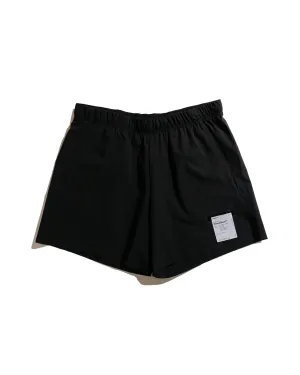 Satisfy Peaceshell 5" Unlined Shorts Black Tension Visa