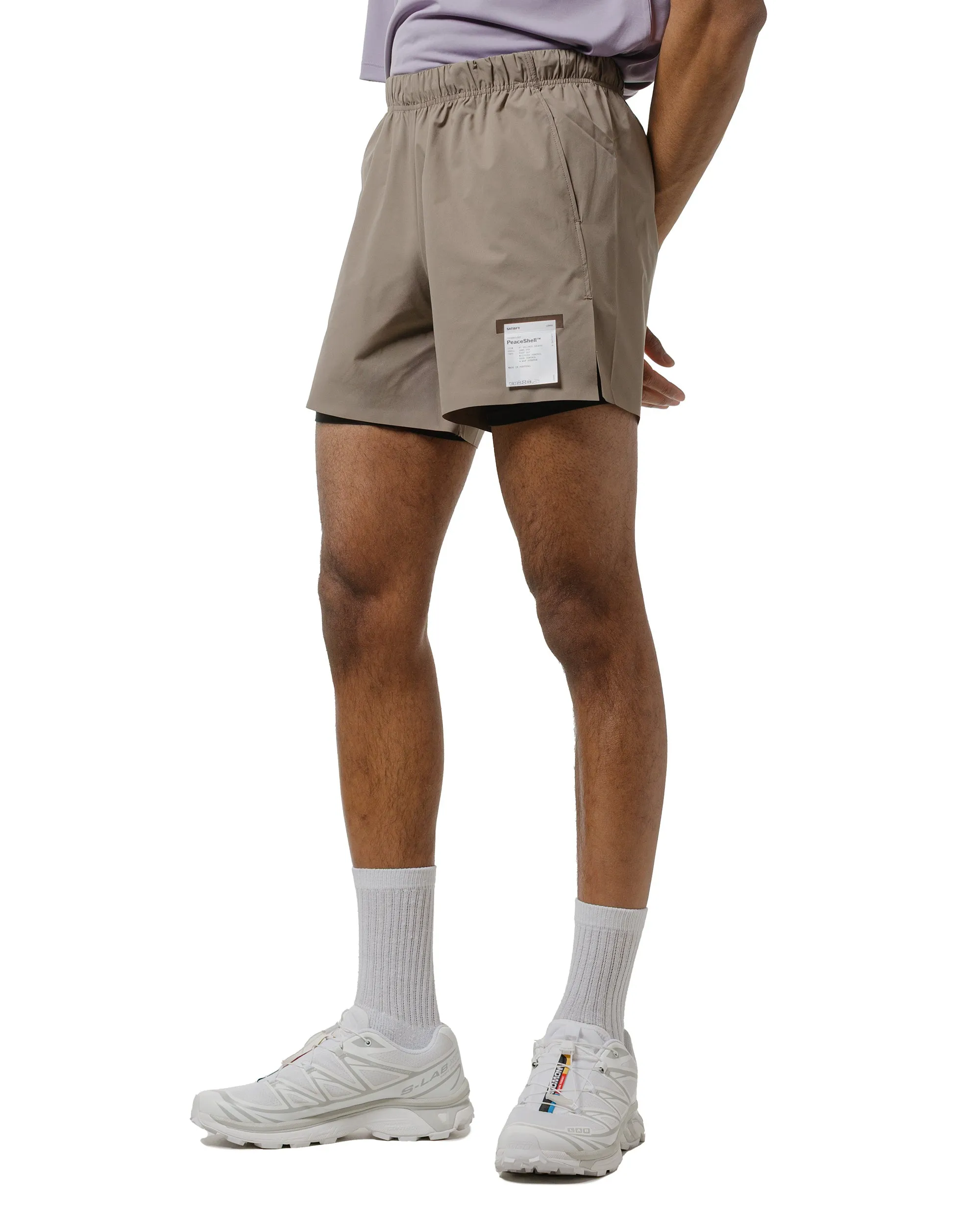 Satisfy Peaceshell 5" Unlined Shorts Falcon Pearl Button