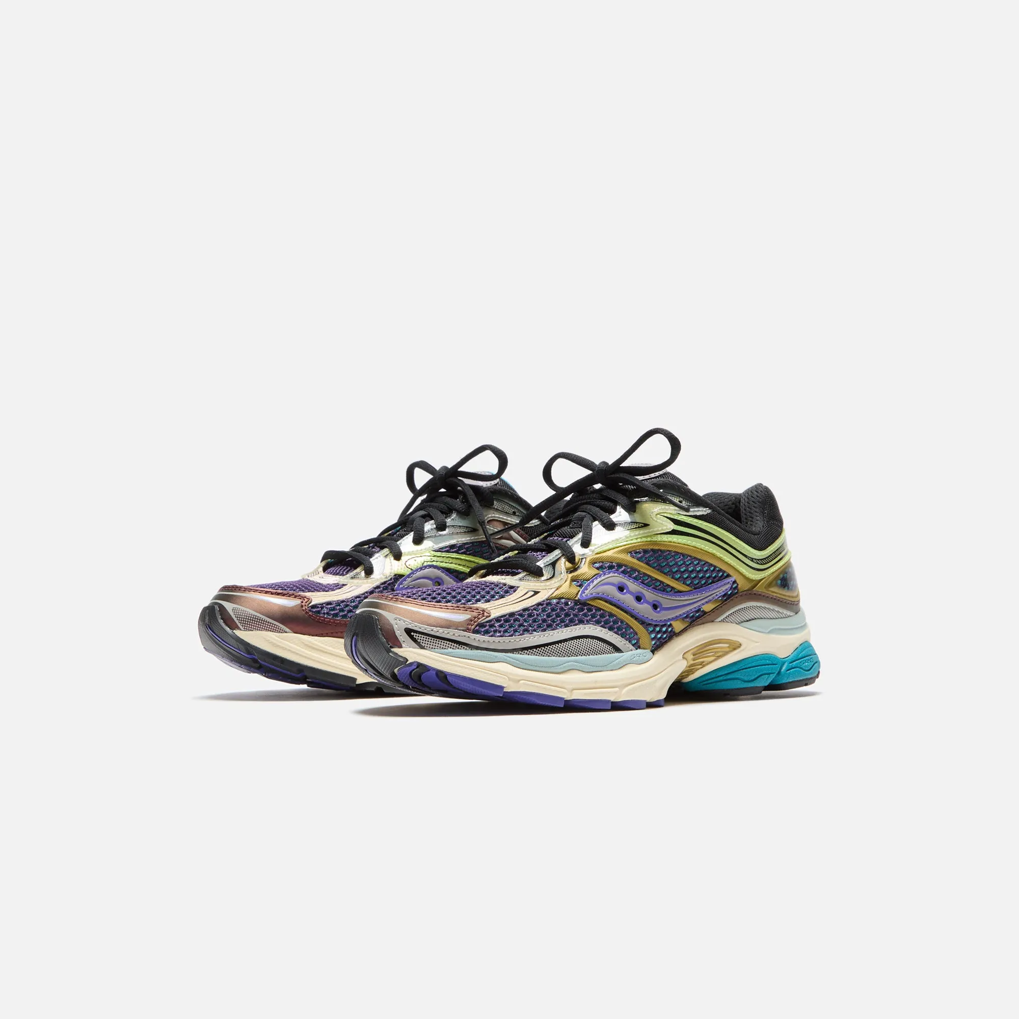 Saucony Progrid Omni 9 - Purple / Yellow Comfortable Packing
