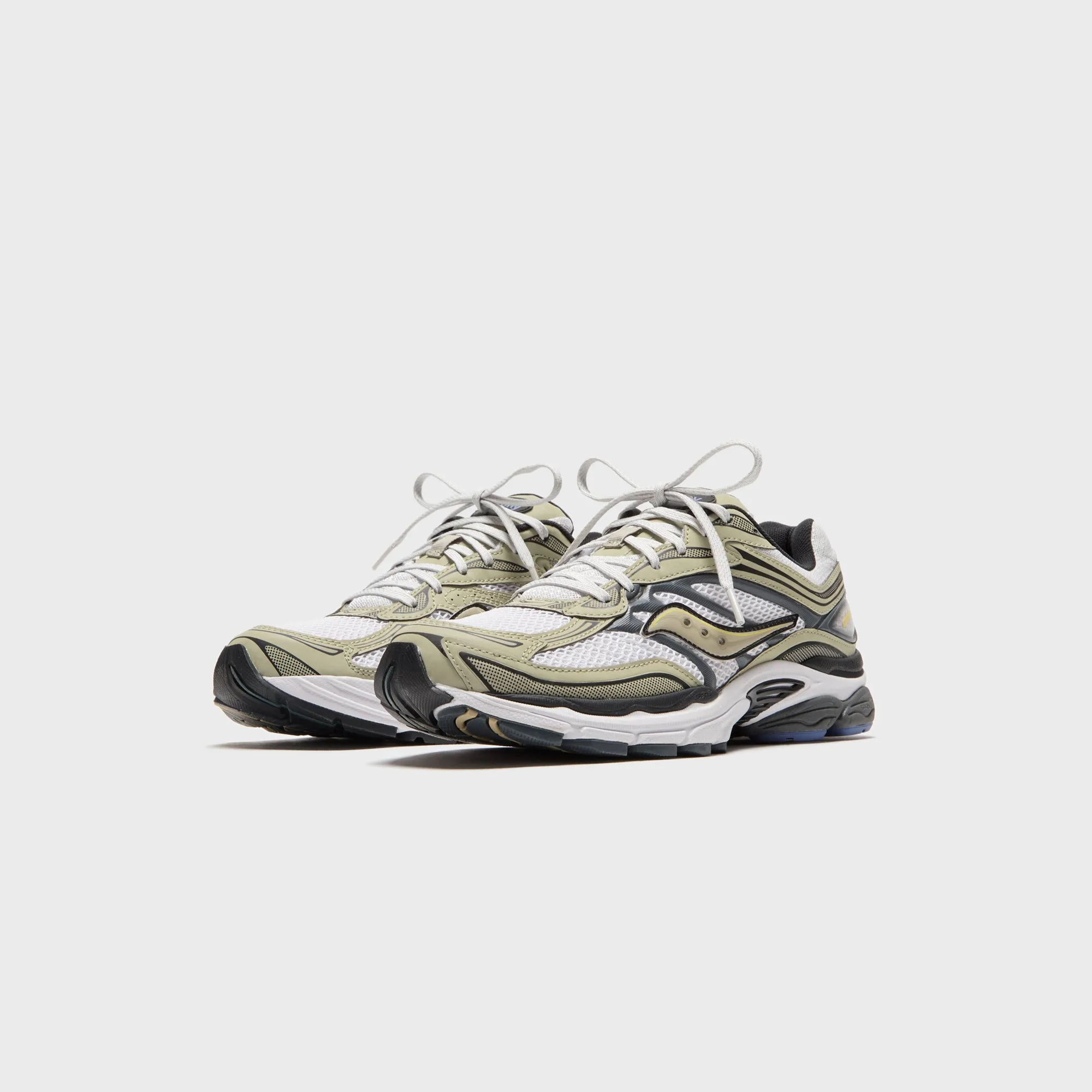 Saucony Progrid Omni 9 - White / Gold Deboss Stable Outsole