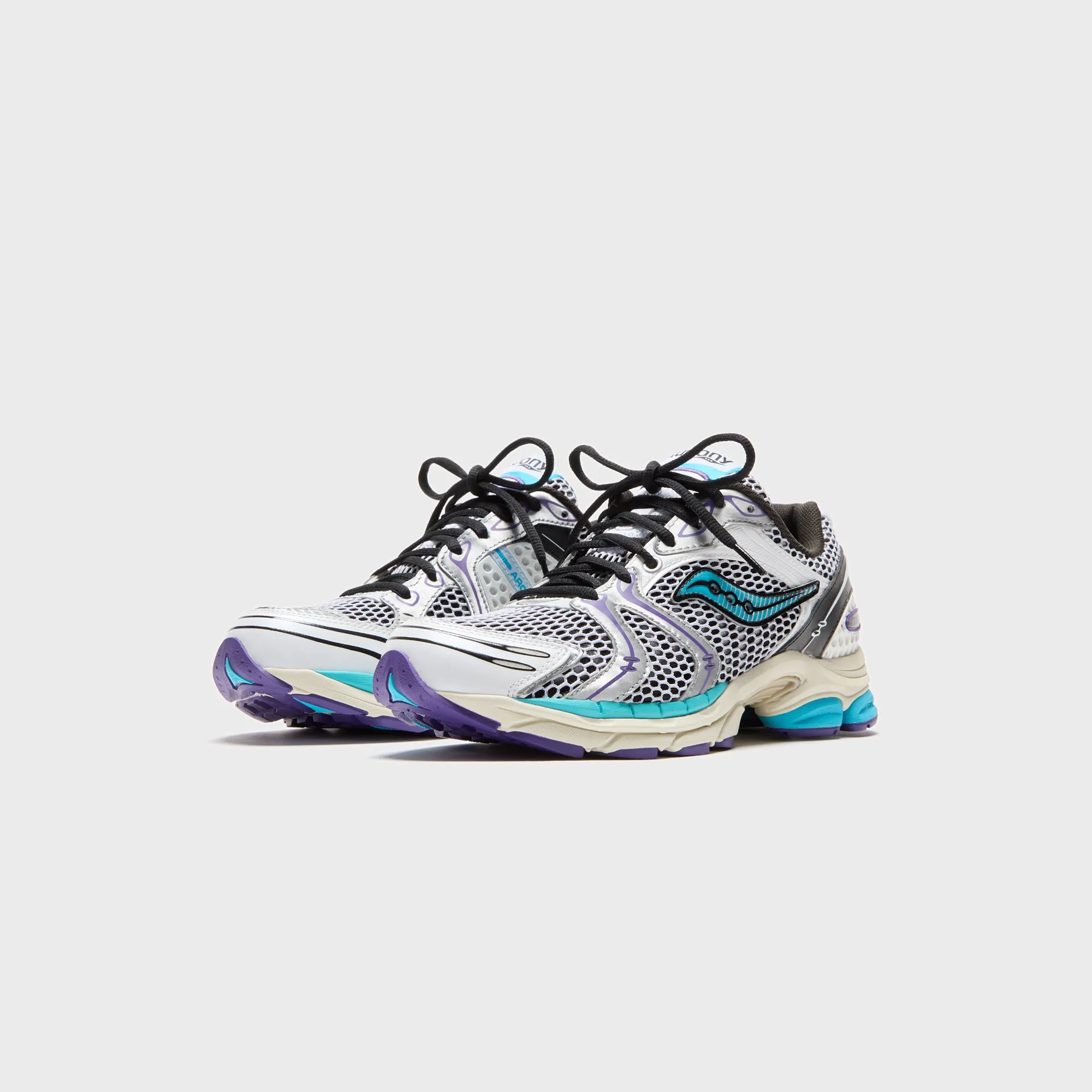 Comfort Maintenance Saucony Progrid Triumph 4 - White / Blue