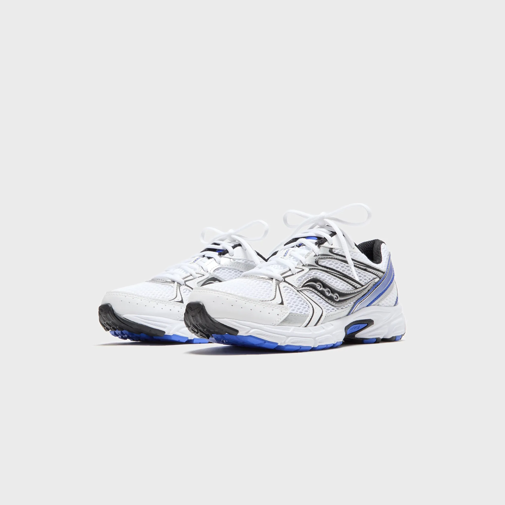Hit Your Next Level Saucony Ride Milennium - White / Black / Royal