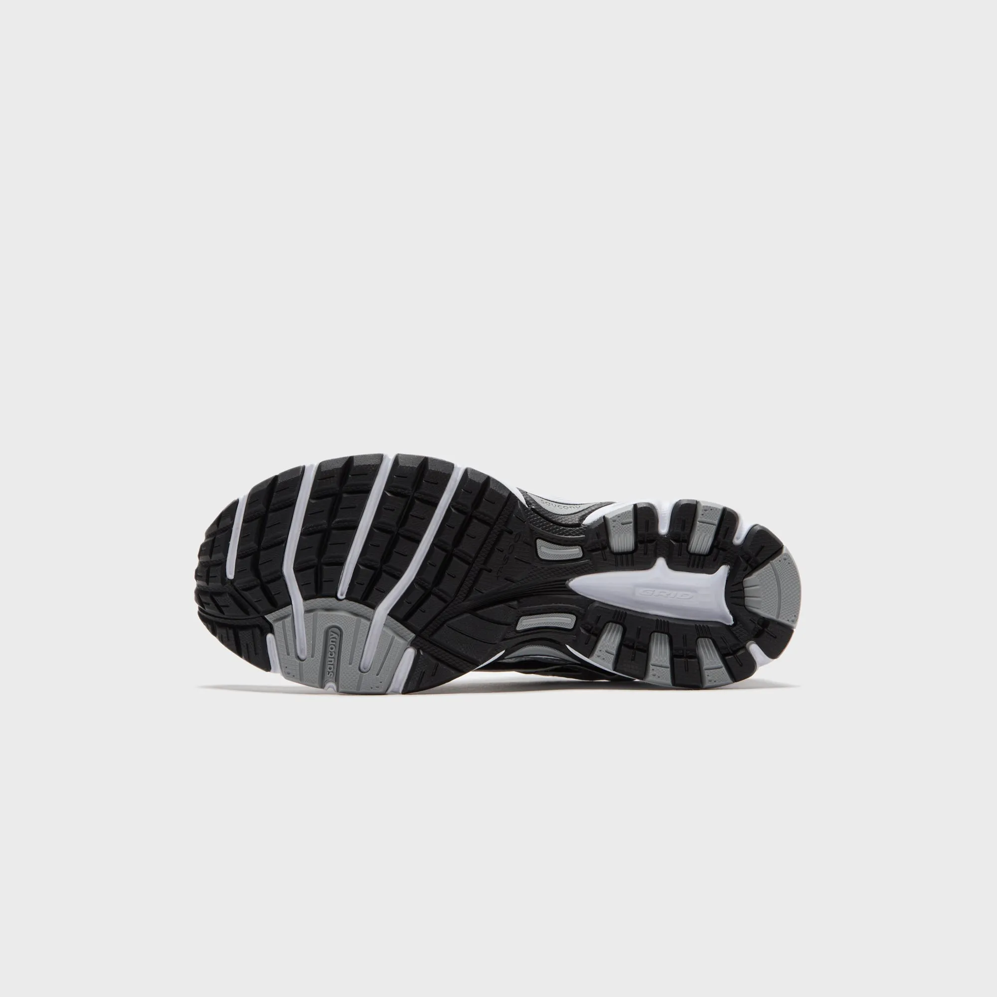 Saucony Ride Millennium - Black / Silver Lace-Up Security DurgaPuja