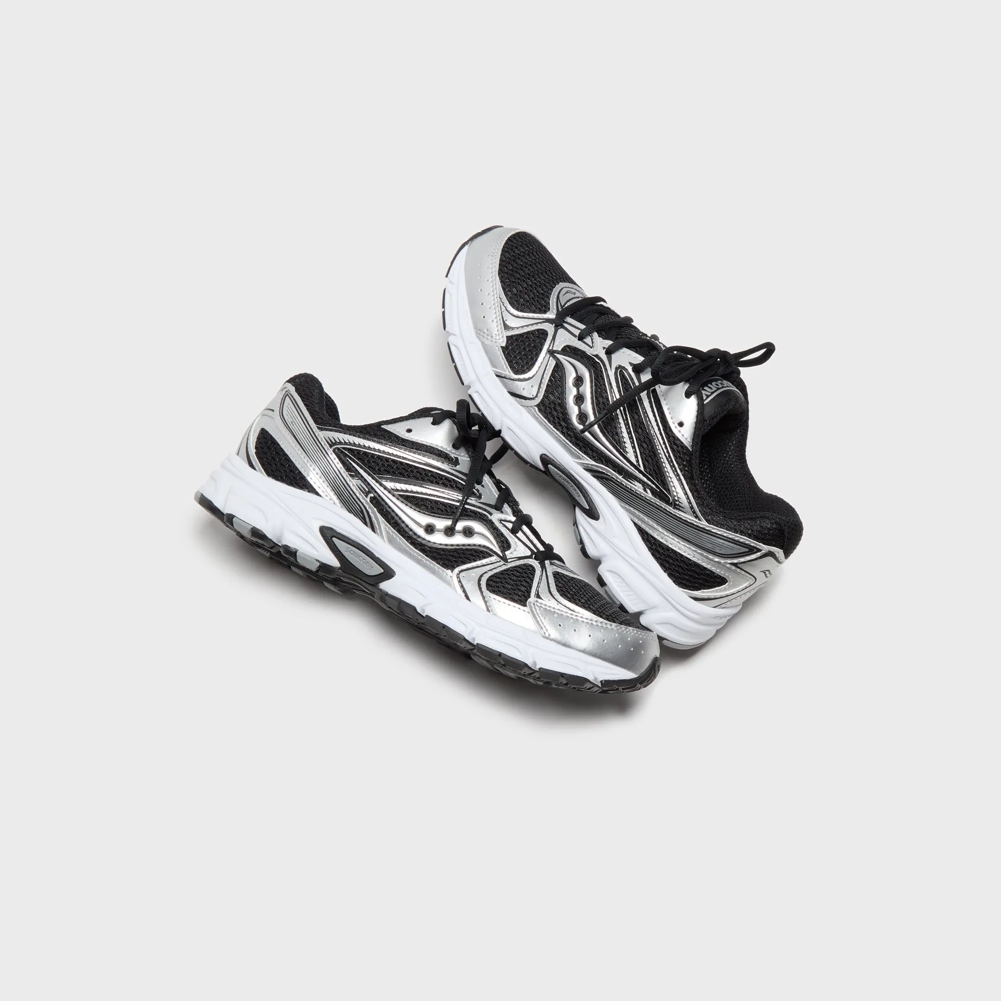 Saucony Ride Millennium - Black / Silver Jungle Breathable Canvas