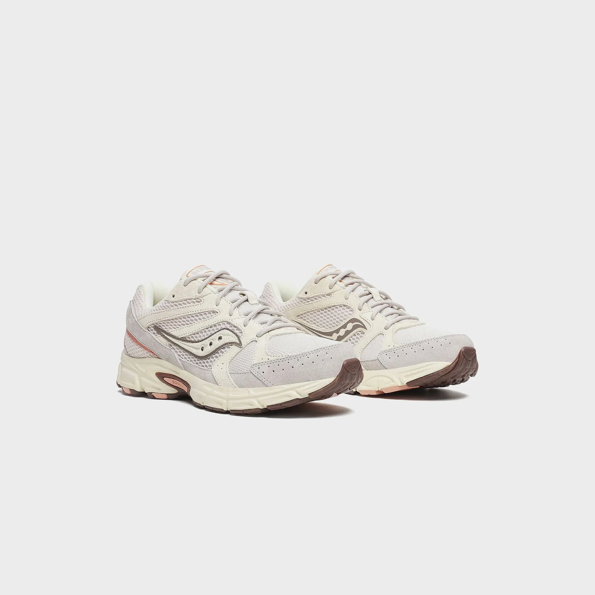Comfort Okay Saucony Ride Millennium - Dove / Sand