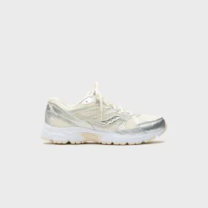 Anti-Slip Trait Degree Comfort Meaning Saucony Wmns Ride Millennium - Cream / Silver