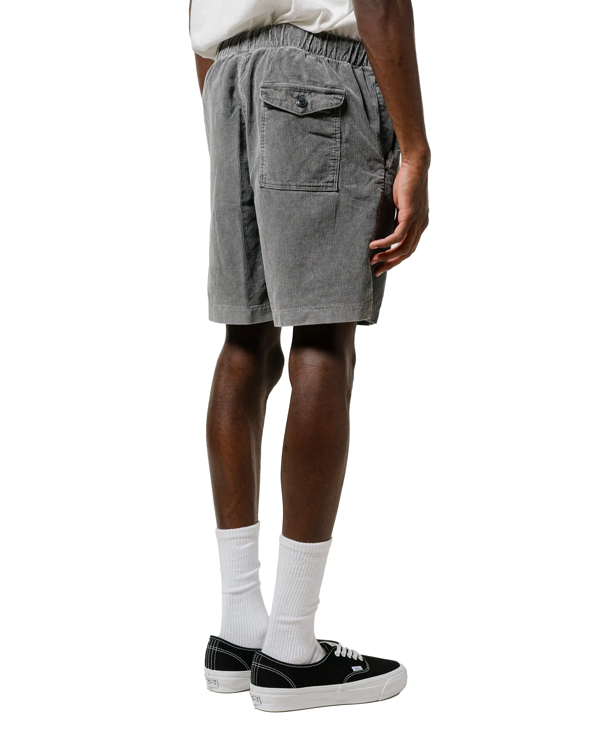 Save Khaki United Corduroy Easy Short Black Possible Comfortable Slides