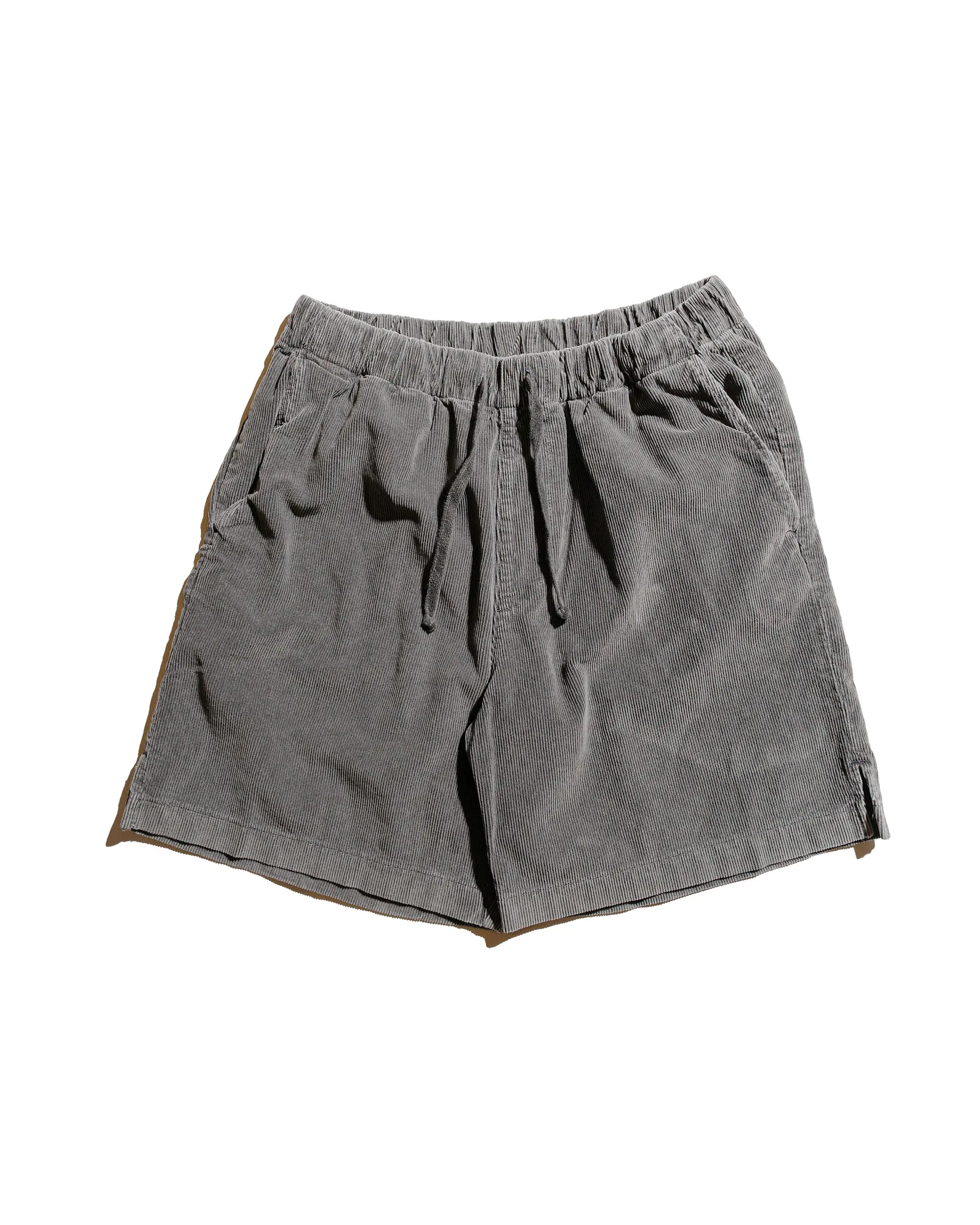 Save Khaki United Corduroy Easy Short Black Velcro Closure
