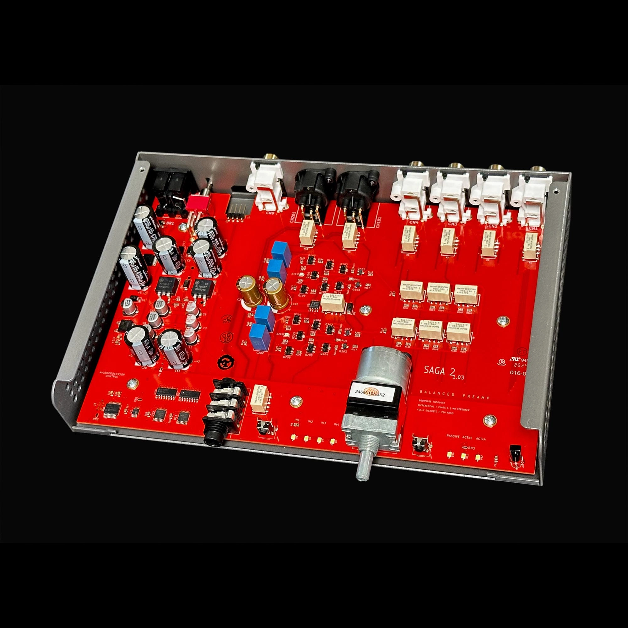 Schiit Audio Saga 2F Black Preamplifier